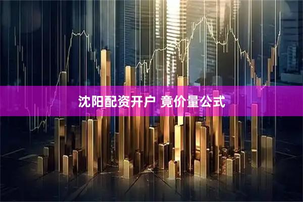 沈阳配资开户 竟价量公式